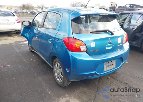 2015 Mitsubishi Mirage Es из США, поврежденный, VIN ML32A4HJ2FH052317